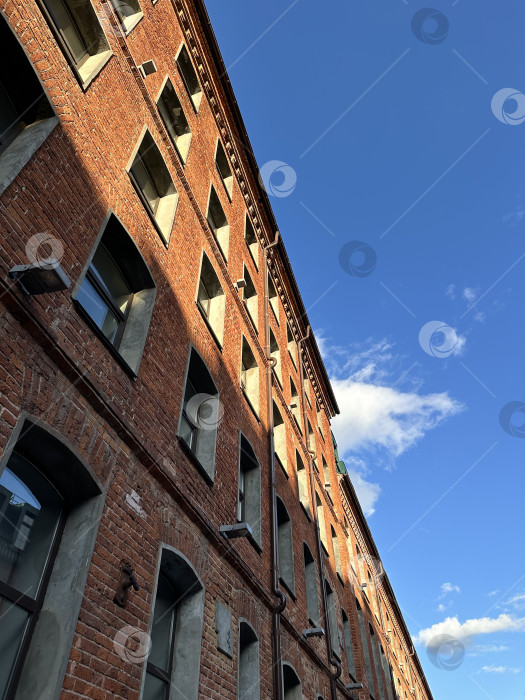 Скачать Кирпичный фасад фотосток Ozero