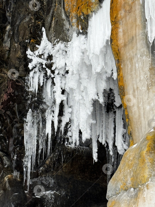 Скачать Узоры из снега фотосток Ozero