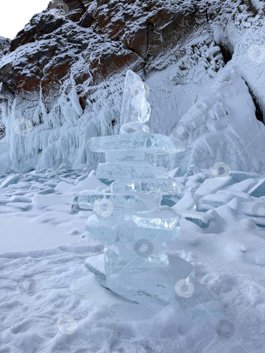 Скачать Прозрачный лед фотосток Ozero