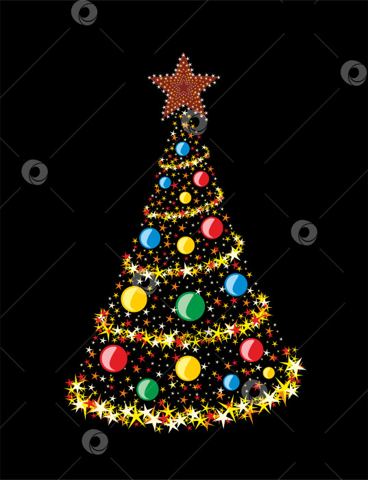 Скачать Рождественское дерево. фотосток Ozero