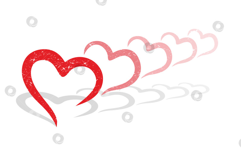 Скачать Логотип сердец. фотосток Ozero