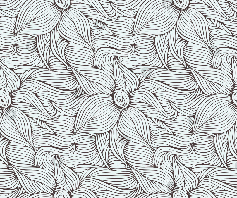 Скачать Бесшовный фон с лотосом. фотосток Ozero