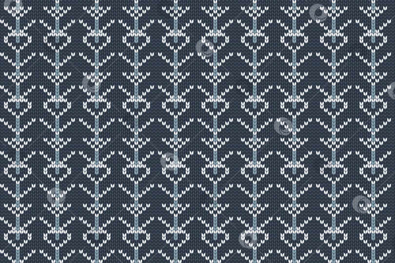 Скачать Схема вязания на Рождество и зимние праздники фотосток Ozero