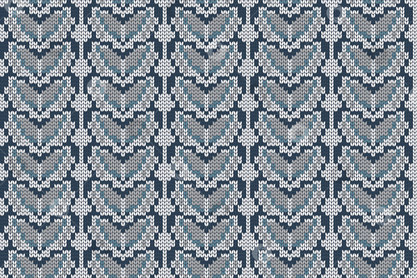 Скачать Схема вязания на Рождество и зимние праздники фотосток Ozero