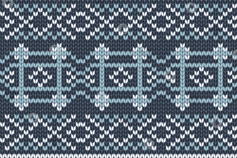 Скачать Схема вязания на Рождество и зимние праздники фотосток Ozero