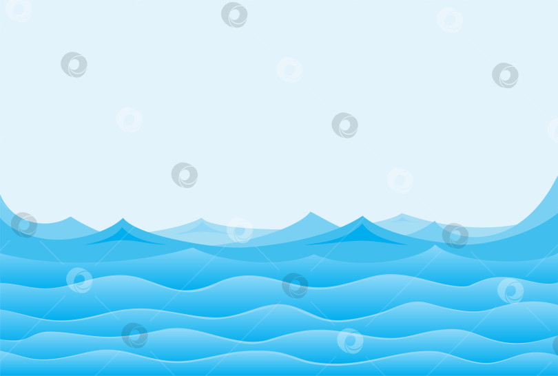 Скачать Голубое море. фотосток Ozero