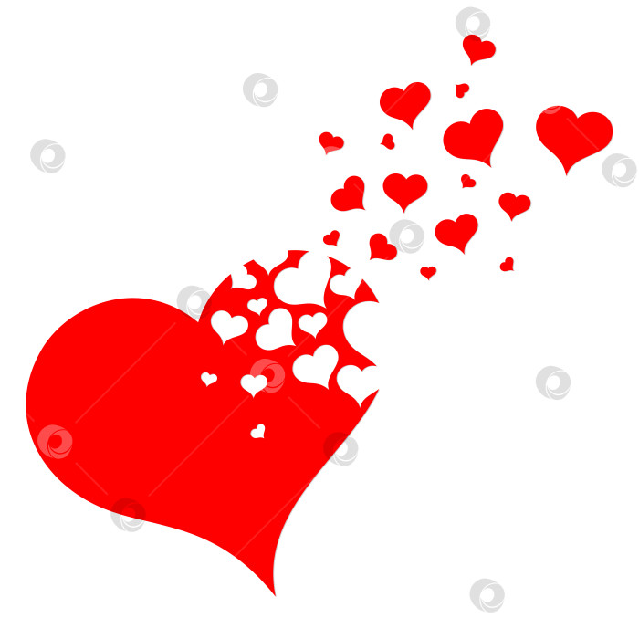 Скачать Символ разбитого сердца. фотосток Ozero