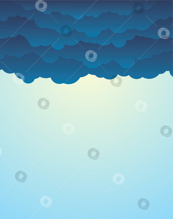 Скачать Небо с грозовыми тучами. фотосток Ozero