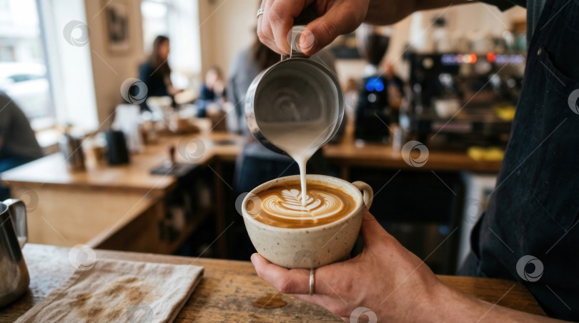 Скачать Латте арт фотосток Ozero