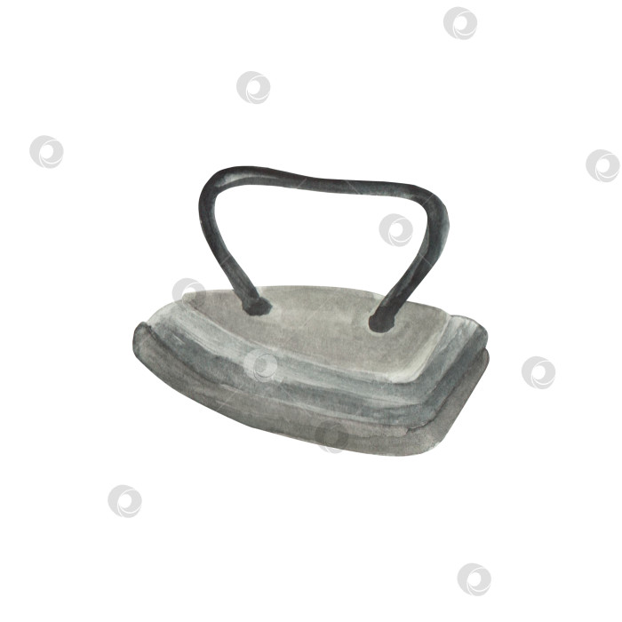 Скачать Акварельная иллюстрация швейного набора. Подходит для студии или школы фотосток Ozero