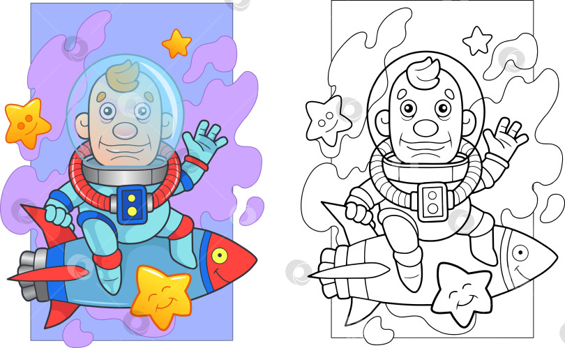 Скачать Космонавт фотосток Ozero