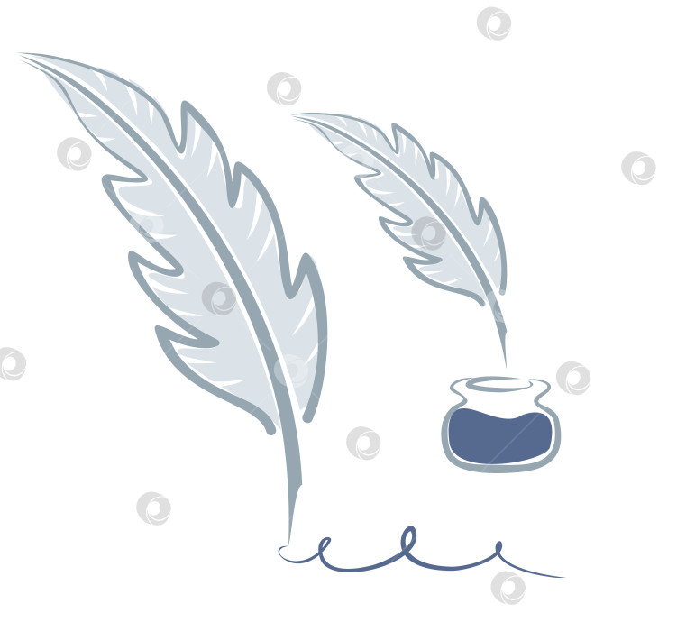 Скачать Тушь и перо. фотосток Ozero