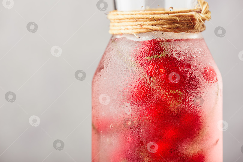 Скачать Вода, настоянная на красной смородине фотосток Ozero