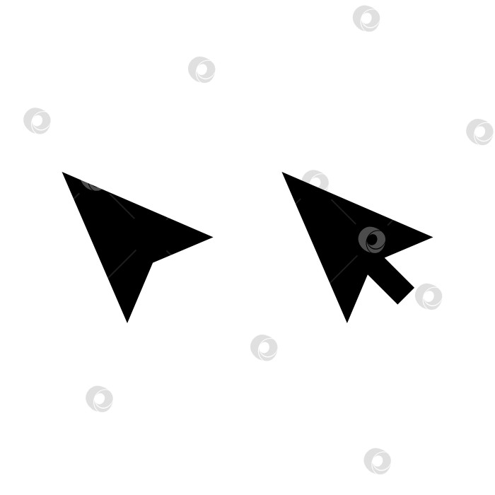 Скачать Значок курсора фотосток Ozero