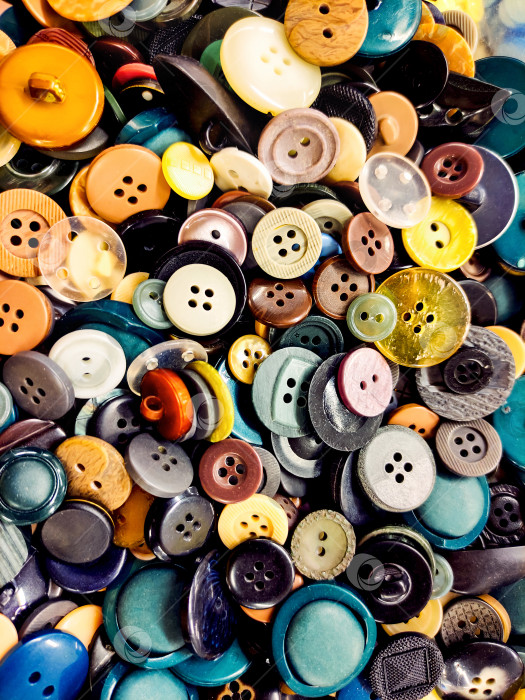 Скачать Красочный фон для пришивания пуговиц для пошива одежды и рукоделия фотосток Ozero