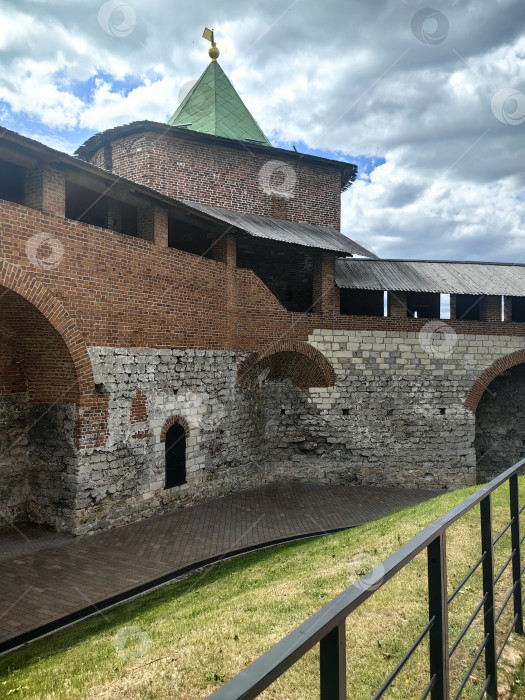 Скачать Стены Нижегородского кремля фотосток Ozero