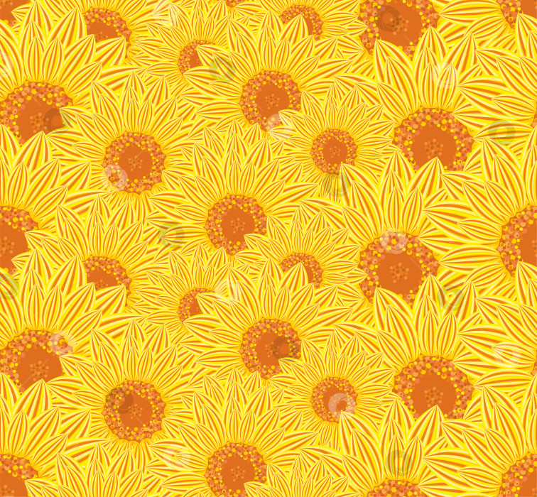 Скачать Фон с подсолнухами. фотосток Ozero