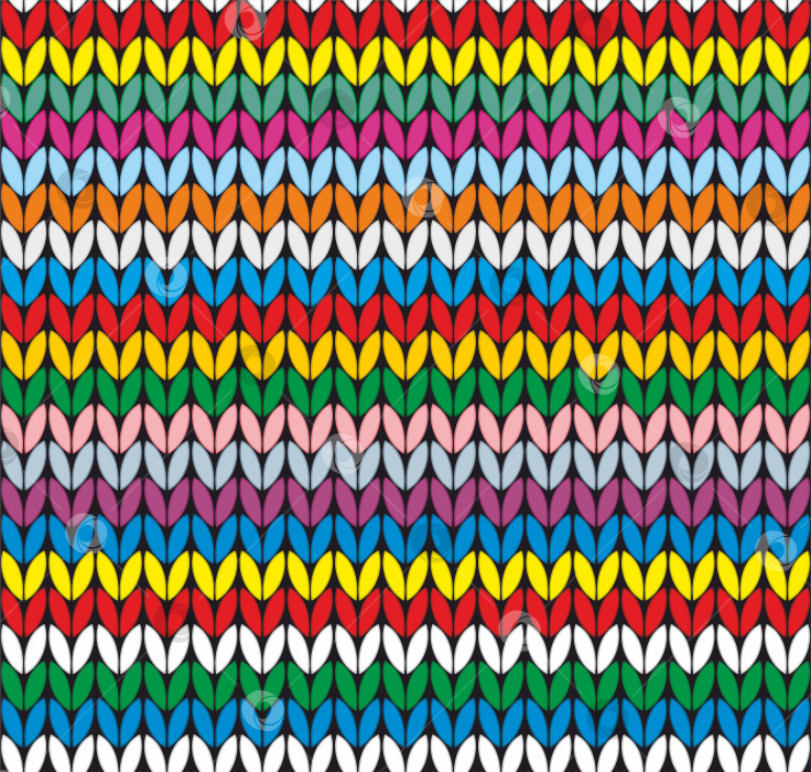 Скачать Бесшовный фон с вязаной тканью. фотосток Ozero