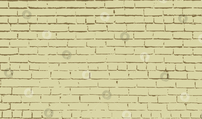 Скачать Текстура кирпичной кладки. Абстрактный фон, старая кирпичная стена. Дизайн интерьера и экстерьера обоев. Городская грязная поверхность в стиле гранж. Векторная иллюстрация с наложением фотосток Ozero