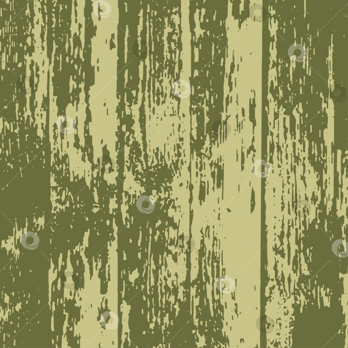 Скачать Ободранные крашеные деревянные доски. Старая потертая деревянная доска. Монохромный фон цвета хаки. Двухцветная реалистичная текстура. Состаренный фон с брызгами крошки. Векторные обои в стиле гранж фотосток Ozero