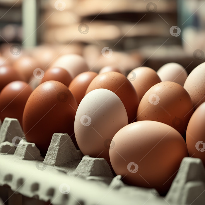 Скачать куриные яйца в магазине фотосток Ozero