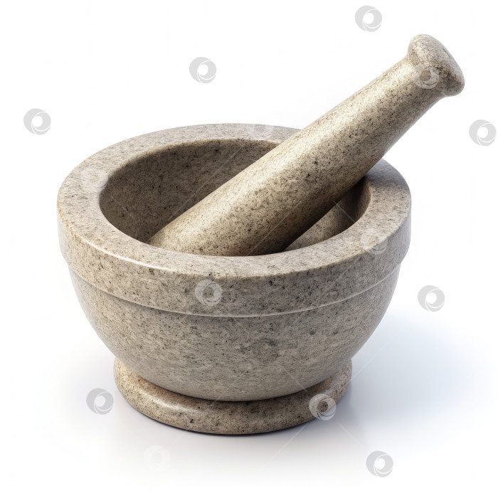 Скачать Алхимия вкуса: Каменная ступка и пестик. Генеративный искусственный интеллект фотосток Ozero