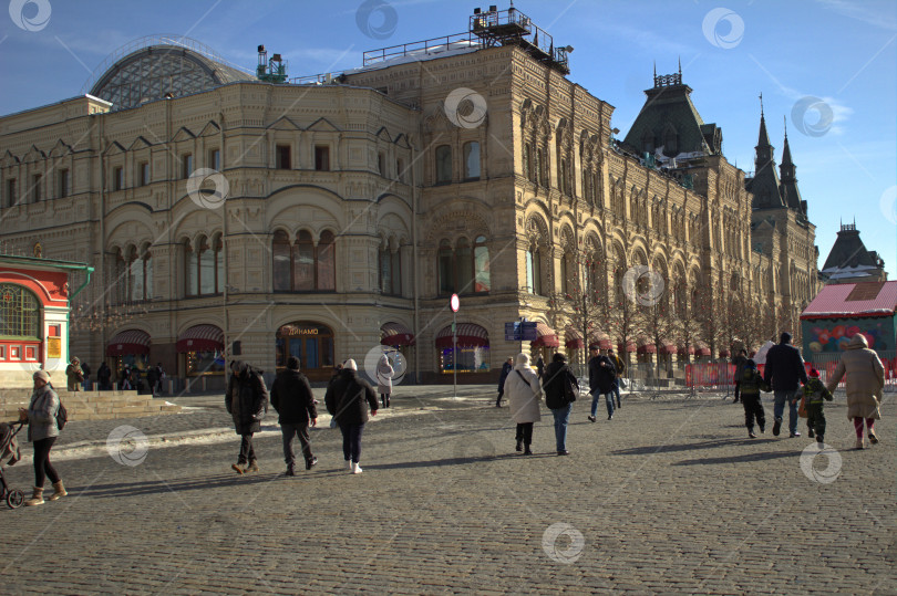 Скачать ГУМ зимой фотосток Ozero