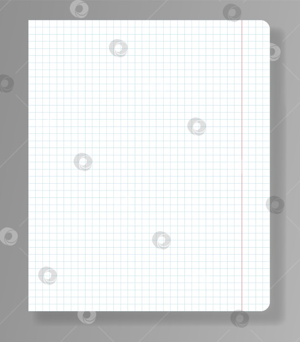 Скачать Чистый блокнот в квадратной обложке на плоской поверхности. На макете представлен образец бумаги в квадратной обложке, готовый для использования в различных дизайнерских проектах фотосток Ozero