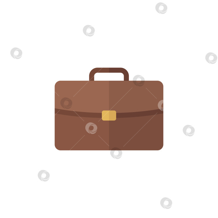 Скачать Иконка портфеля с тенями фотосток Ozero