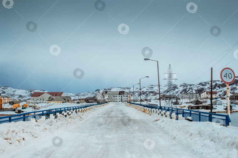 Скачать Дорога в Териберку фотосток Ozero