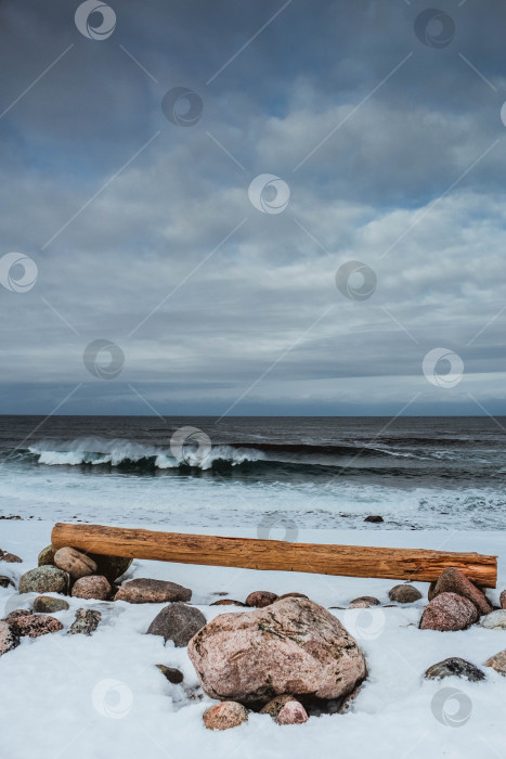 Скачать Уединение с видом на Баренцево море фотосток Ozero
