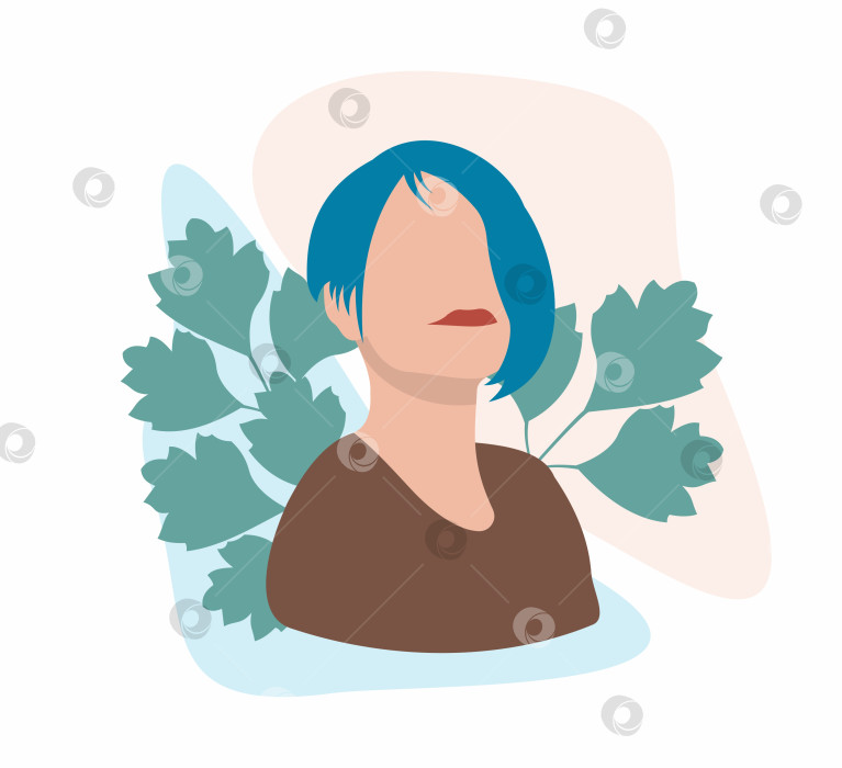 Скачать Женский портрет. Портрет девушки. Женский день фотосток Ozero