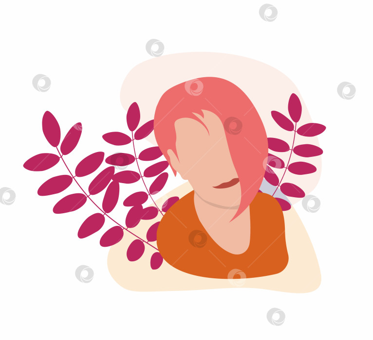 Скачать Женский портрет. Портрет девушки. Женский день фотосток Ozero