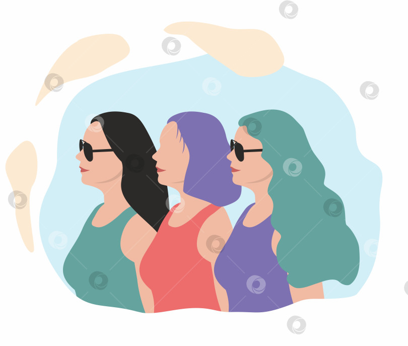 Скачать Женский портрет. Портрет девушки. Женский день фотосток Ozero