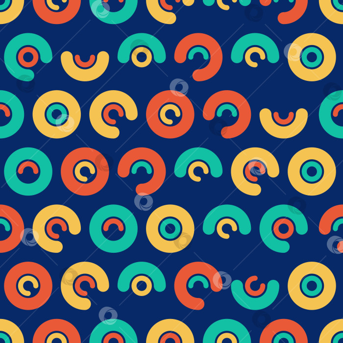 Скачать Геометрический красочный абстрактный бесшовный узор фотосток Ozero