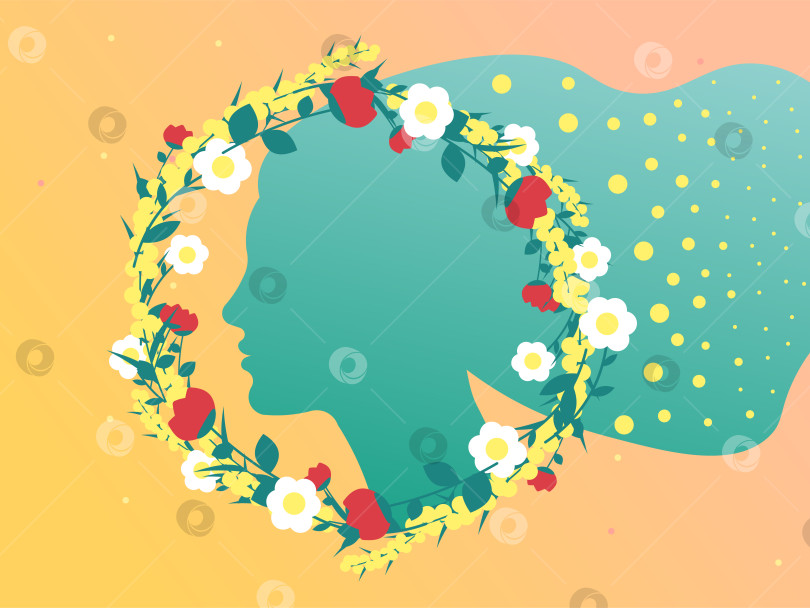 Скачать 8 марта. Весна. Международный женский день фотосток Ozero