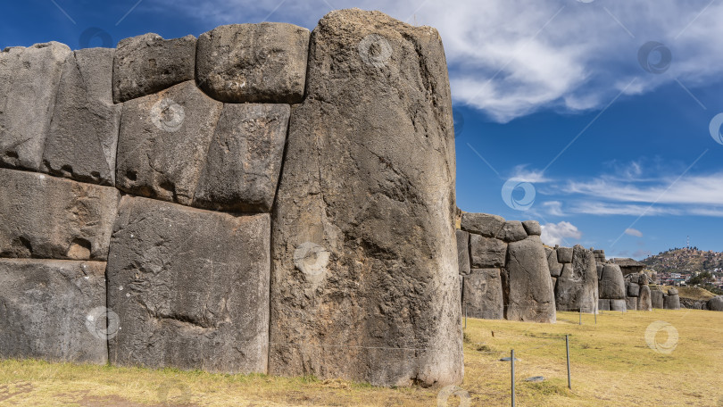 Скачать Знаменитая крепость инков Саксайуаман. фотосток Ozero