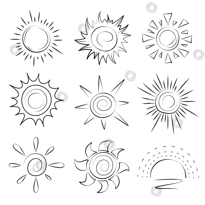 Скачать Закат солнца на белом фоне фотосток Ozero