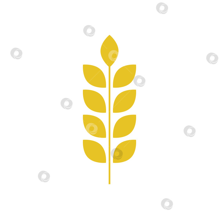 Скачать Значок пшеницы фотосток Ozero