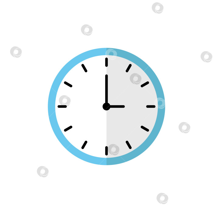 Скачать Значок часов фотосток Ozero