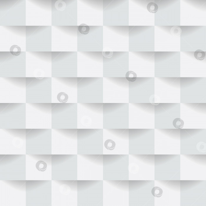 Скачать Абстрактный 3d белый геометрический фон с тенью. Текстура шахматной доски. фотосток Ozero