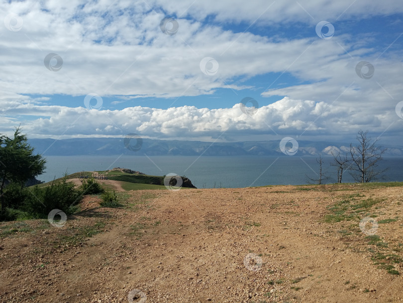 Скачать дорога на острове Ольхон на Сарайский пляж фотосток Ozero
