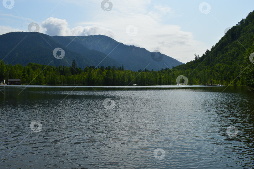 Скачать теплые озера на снежной фотосток Ozero