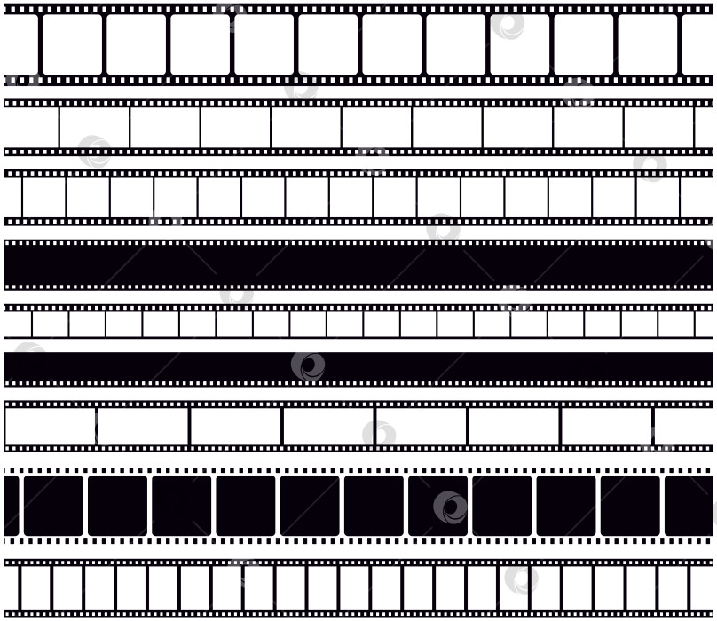 Скачать Фотопленки разных видов. фотосток Ozero