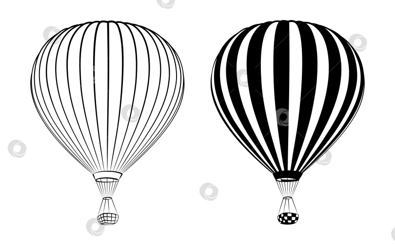 Скачать Большой воздушный шар. фотосток Ozero