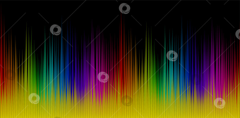 Скачать Цветная звуковая волна. фотосток Ozero