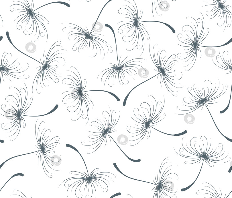 Скачать Фон с семенами одуванчика. фотосток Ozero