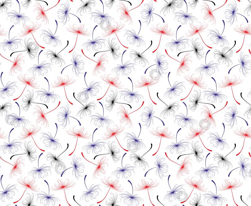 Скачать Фон с семенами одуванчика. фотосток Ozero