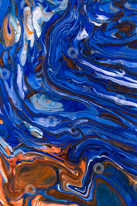 Скачать Fluid Art. Abstract Acrylic Pouring фотосток Ozero