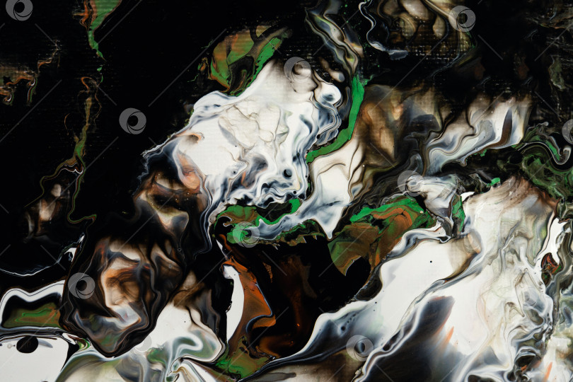 Скачать Fluid Art. Abstract Acrylic Pouring фотосток Ozero